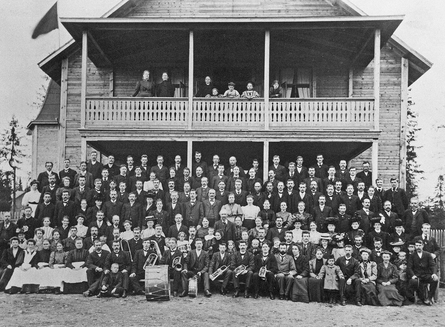 Folkets Hus Hofors historisk bild