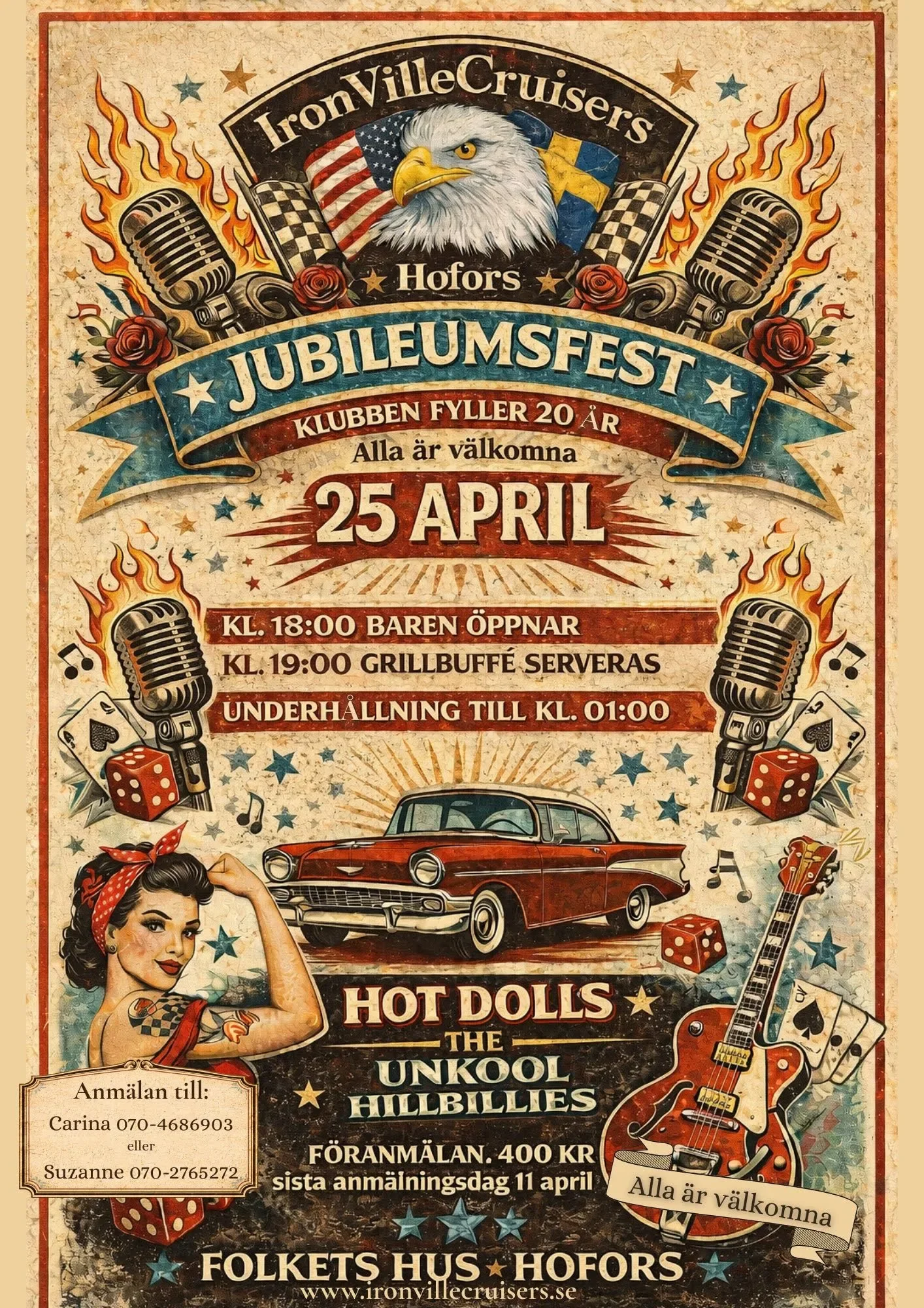 Iron Ville Cruisers Jubileumsfest